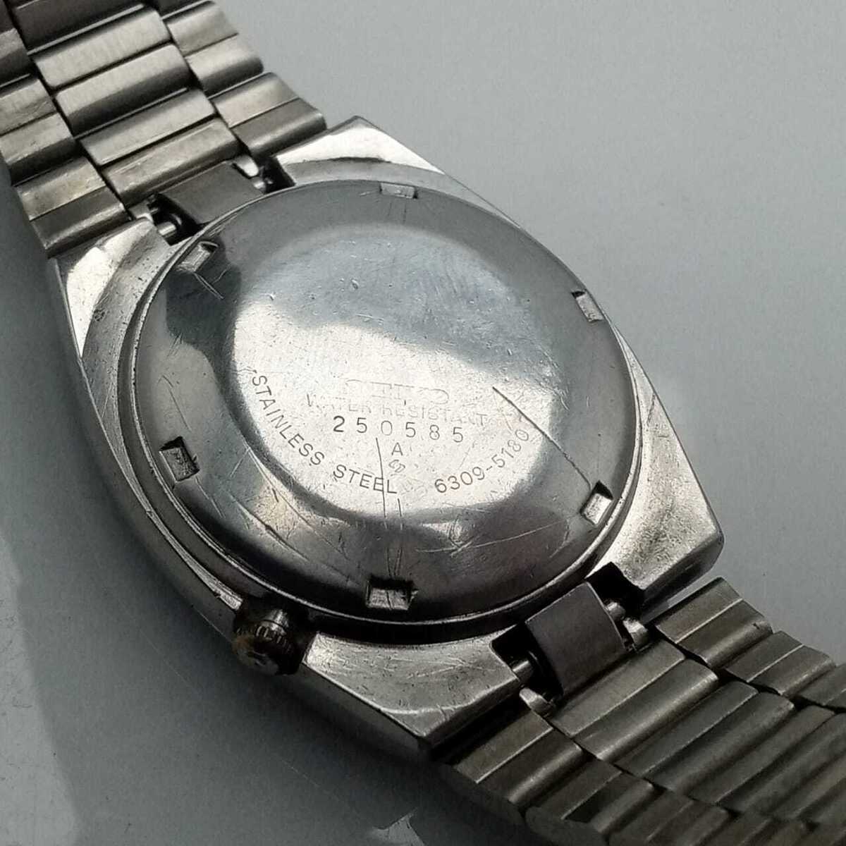 Seiko 5 Automatic 6309-5180 Day/Date Vintage Men's Watch Seiko 5 Automatic 6309-5180 Day/Date Vintage Men's Watch