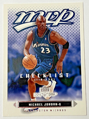 2003-04 Upper Deck Michael Jordan - MVP Checklist 200 Washington