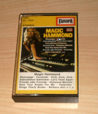 Musik Kassette MC - Magic Hammond - The Dave Tricky Collins Group - Orgel
