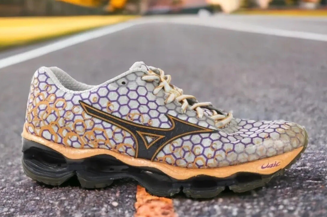 Mizuno Wave Prophecy Hex Orange Purple Marathon Road Running Mizuno Wave Prophecy Hex Orange Purple Marathon Road Running