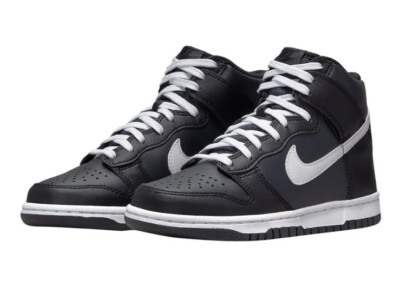 Nike Dunk High GS Size 5Y Anthracite White DH9751-001 Authentic FAST SHIPPING