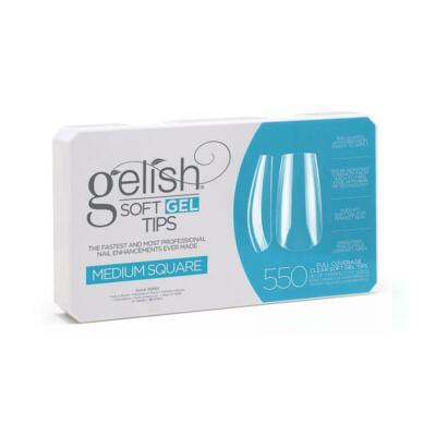 Gelish Soft Gel Flawless Nails at Light Speed Tips Box 550 pcs - Pick any shape.