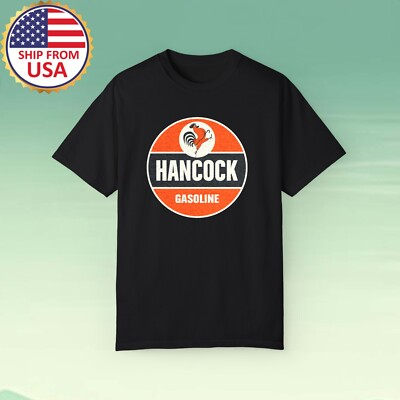 #ad Hancock Gasoline Men#x27;s Black Size S 5XL $19.17