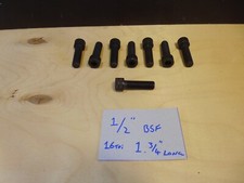1/2" BSF 1. 3/4" Long 16Tpi - Self Colour Cap Head Set Screw / Bolt