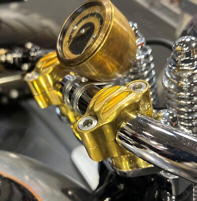 VMP 2.5-Inch Brass Riser Clamps For 7/8