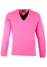 TOM FORD Pink V Neck Sweater Size 48 / 38R U.S. In Cashmere Blend Sweater 38 ...