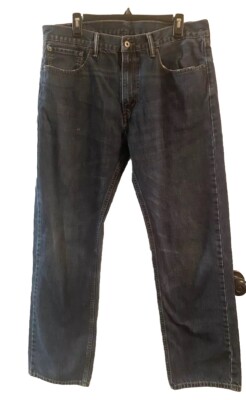 Mens Levis 505 Jeans Regular Fit 36/32  Straight Leg Medium Wash
