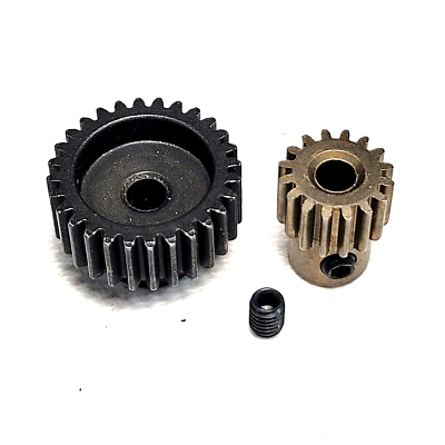 Fits Traxxas Rustler XL-5 2wd 86 Tooth Spur Gear & 48P Pinion 28t