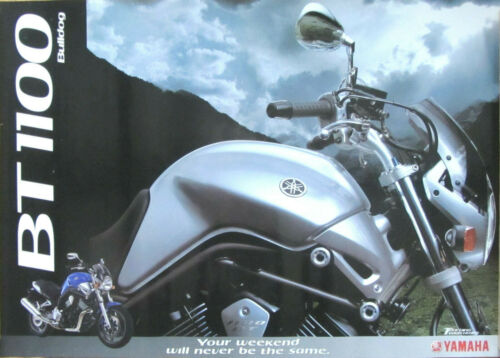 Poster Werbeposter Werbeplakat Racing Tuning Yamaha BT 1100 Bulldog 42x59 - Bild 1 von 1