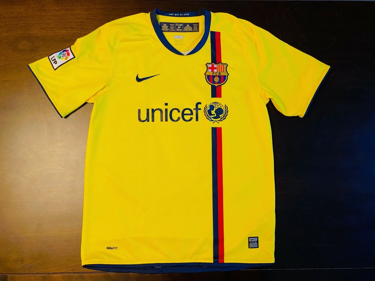 2008-2009 - Rare Barcelona Away Soccer Jersey - Sextuple