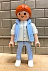 Playmobil character veterinary nurse zoo 20 - for CUSTOM RARE VINTAGE