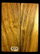 #250  Walnut Wood bookmatched figured knife scales turning wood turning