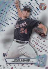 CADE CAVALLI TOPPS PRISTINE ROOKIE REFRACTOR RC WASHINGTON NATIONALS #17 2023 23