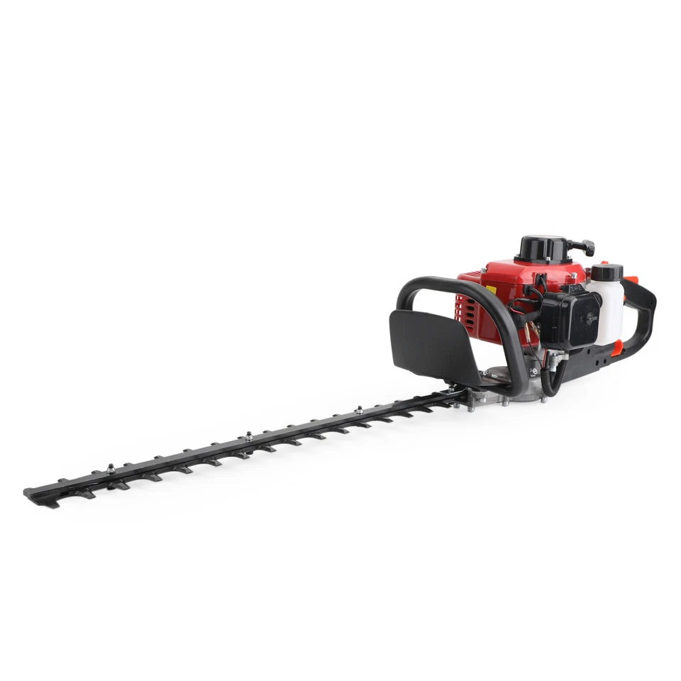 24" 2-Stroke Double Sided Blade 26cc Gas Hedge Trimmer Recoil Gasoline Trim - Image 4 of 4