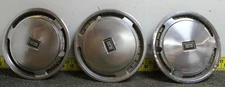 OEM Set of 3 13" Hub Cap Wheel Cover 22525396 22515508 1982-87 Olds Firenza(1887
