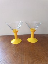 Verres Coupes Vintage Scandinave Bodum Années 80 Champagne Cocktail Fruits...
