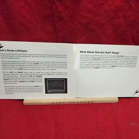 NES Nintendo Pictionary manual only no game