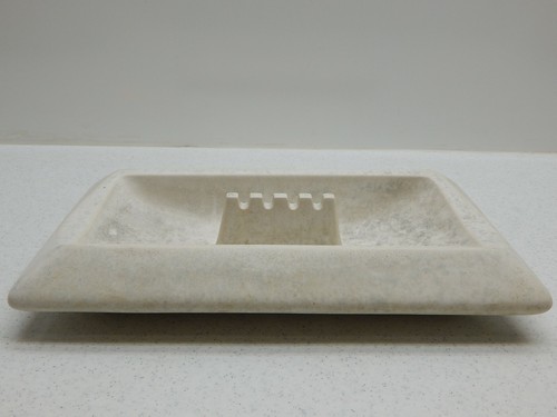 Vintage Space Age Mid Century Period Piece Large Ceramic Ashtray Free Shipping! - Picture 10 of 12
