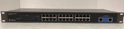 TRENDNET COPPER GIGABIT SWITCH TEG-S224 24 PORT 100 MBPS PORTS & 2 GIGABIT PORTS