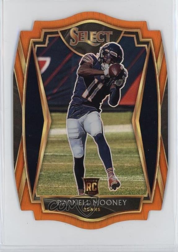 2020 Panini Select Premier Level Orange Prizm Die-Cut Darnell Mooney #200 0je3