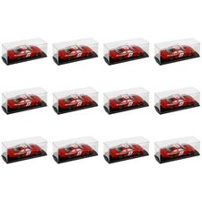 BCW 1:24 Scale Diecast Car Display Case Clear Cover 12 Pack