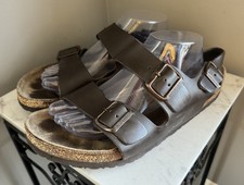 Birkenstock MILANO EU 44 Oiled LEATHER Habana Brown 11 - 11.5 Men s Sandals