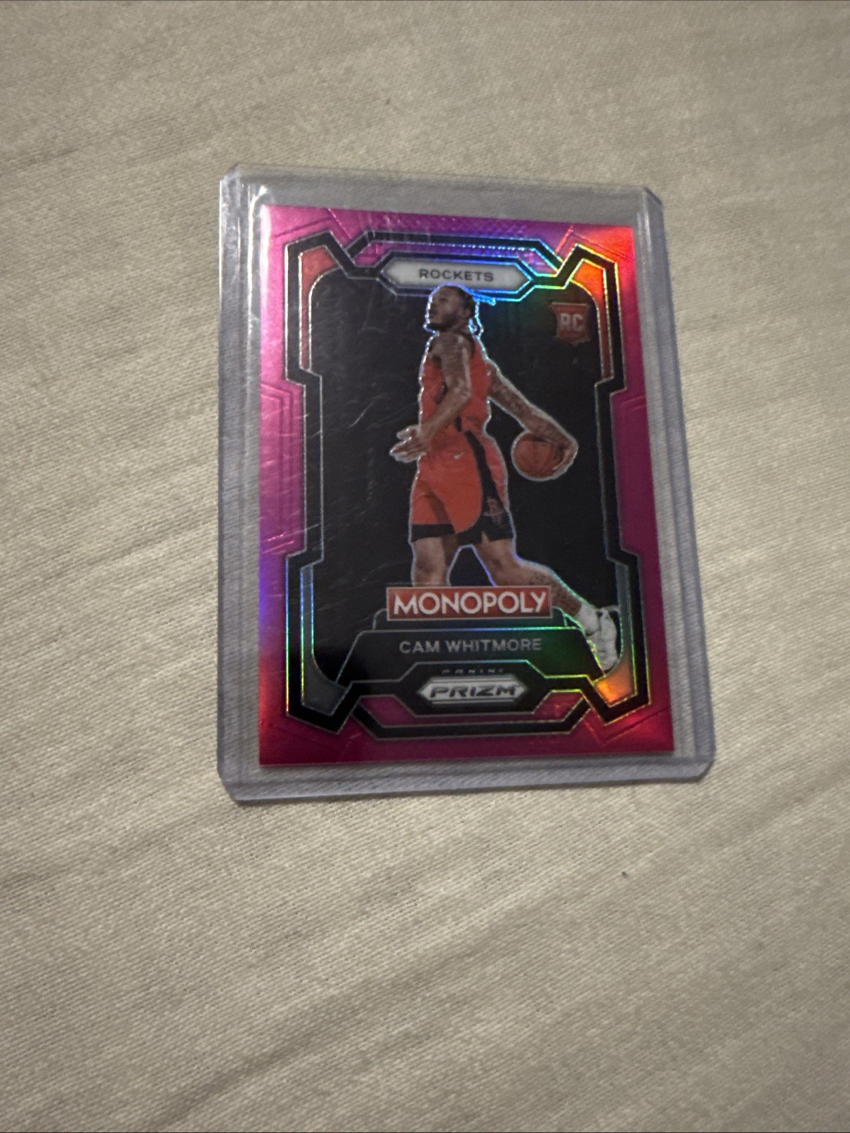 2023-24 Panini Prizm Monopoly - Cam Whitmore #31 Pink Prizm /149 (RC)