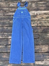 Vintage Liberty Denim Overalls Blue Workwear Bib 32x30 Carpenter Utility Artist