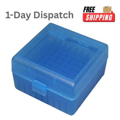 MTM Case-Gard RS-100-24 Rifle Ammo Box 100 Round 223 556 300 Blackout