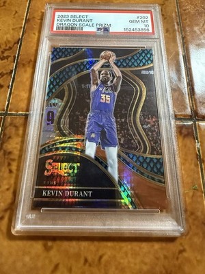 PSA 10 2023 Select Kevin Durant Phoenix Suns Dragonscale /8 