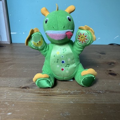 Baby Einstein Press & Play Pals BARD the Green Dragon 7  Musical Plush Kids II