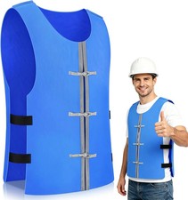Cooling Vest for Men Women, Adjustable M-3XL Evaporative Cool Vest, Unisex Water