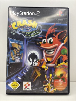 Crash Bandicoot: der Zorn des Cortex OVP 2001 Konami UNIVERSAL PS2