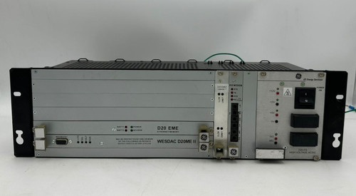 GE D20 EME, WESDAC D20ME II, D20 EME2 10BASE-T, 202 MODEM, D20-PS 580-2007 Image 1 of 2