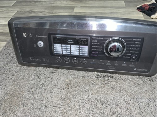 LG WT6105CW Washer Control Panel