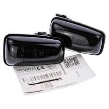 SEITEN BLINKER Blinkleuchten LED Schwarz für Peugeot 406 I II D8 D9 95-04