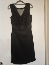 Kate Kasin Women Sexy Sleeveless Sequin Dress Sheer Mesh Patchwork Bodycon 