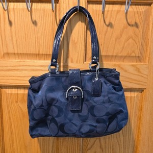 Coach Soho Blue Signature for sale | eBay