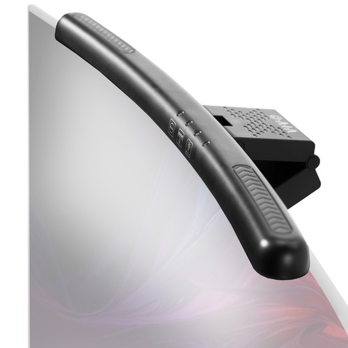 VIVO Black 16 inch Curved Lightbar with 5 Color Temperatures, USB Powered - 第 1/8 張圖片