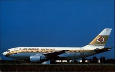 Airbus Algiers Algeria vintage postcard s173