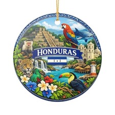 Honduras Ornament | Ceramic Travel Souvenir