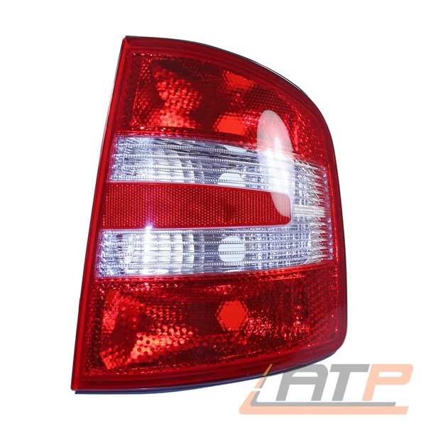 Heckleuchte RÜCkleuchte RÜCklicht Blinker Weiß Rechts FÜR Skoda Fabia 6Y 04-07-image