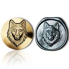 Wax Seal Stamp Head, 3D Embossed Relief for DIY Crafts, Wedding Invitations, ...