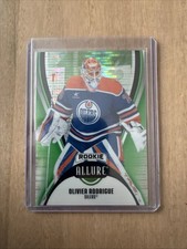 2025-26 Upper Deck Allure Hockey Olivier Rodrigue Green Quartz /99 RC