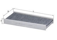 Innenraumfilter Knecht LAK 412 Aktivkohlefilter FüR CitroËN Peugeot Jumpy Expert