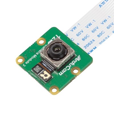 for Raspberry Pi Module 3, 12MP IMX708 75°(D) Autofocus Noir Pi V3
