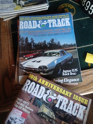 Road And Track 1977 Full Year Lot of 12 Magazines Porsche Ferrari Zephyr Cars - Picture 10 of 16