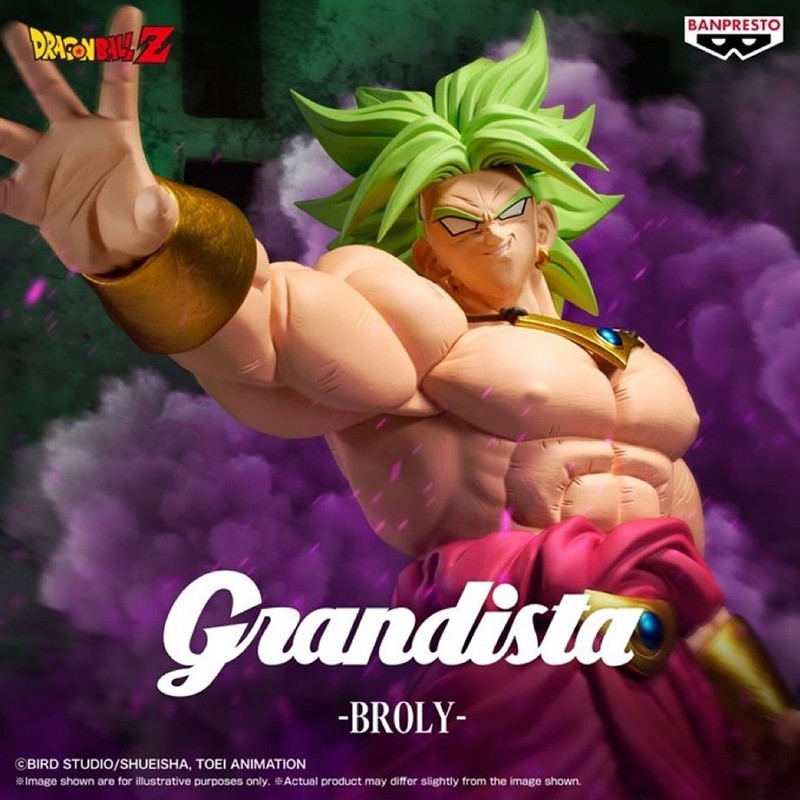 Banpresto Grandista Broly Dragon Ball Z PVC Figure Anime & Manga