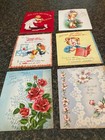 VINTAGE ASSORTED GEETING CARD FROM THE 50'S LOT OF 30 — photo 1