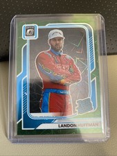 2026 Donruss Racing Landon Huffman Rated Rookie Optic Green Velocity /99 Sp
